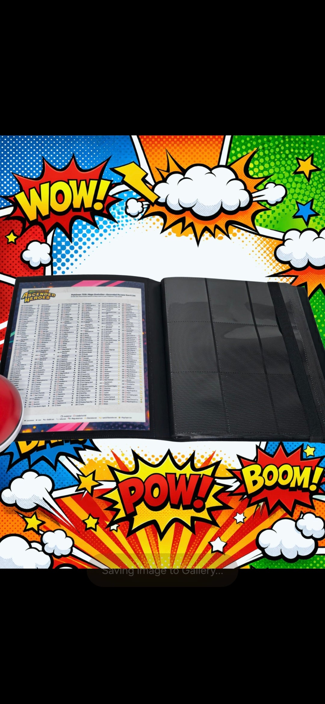ME: Ascended Heroes Master Set Binder – Fan-Made 540-Card Side-Loading Album